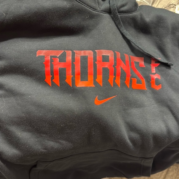 New Nike Portland Thorns sweatshirt with hoodie large new with tag - Picture 4 of 5